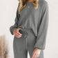 Long Sleeve Lounge Top and Drawstring Pants Set