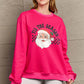 Simply Love Full Size Santa Graphic Long Sleeve Sweatshirt