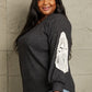 Sew In Love Full Size Lace Patch Detail Sweater