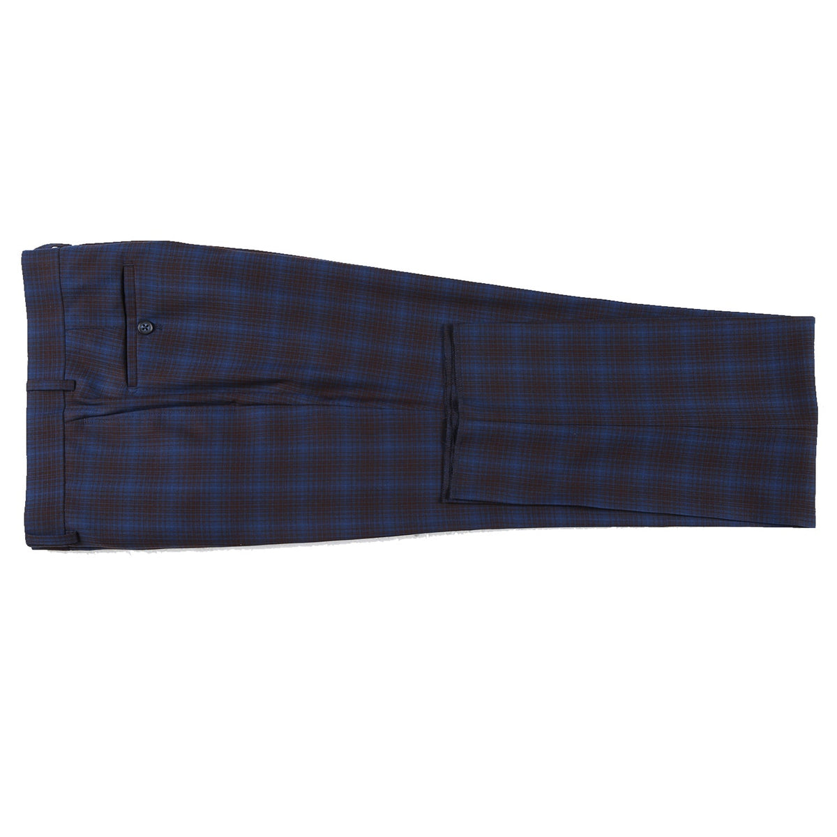 82-55-470EL Navy with Burgundy Check Suit