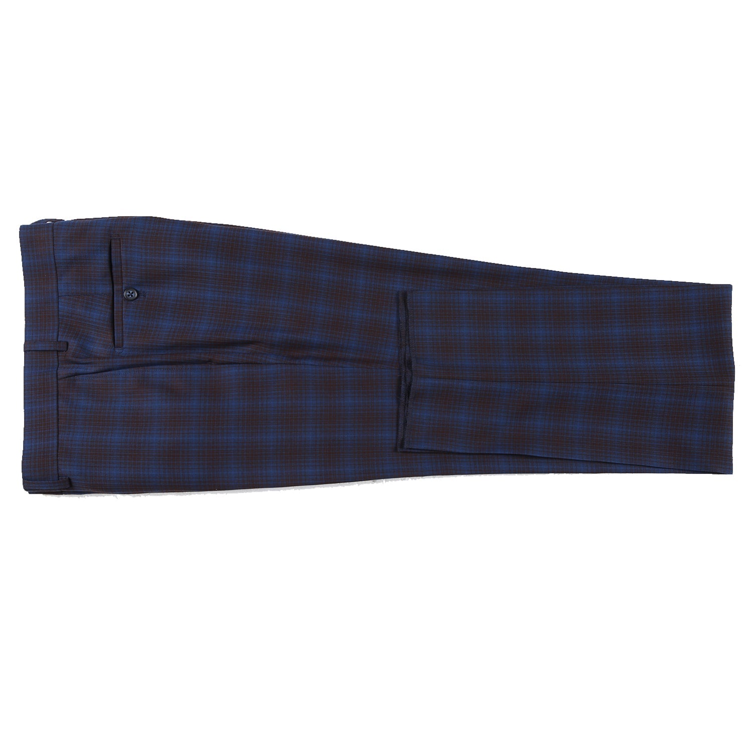 82-55-470EL Navy with Burgundy Check Suit