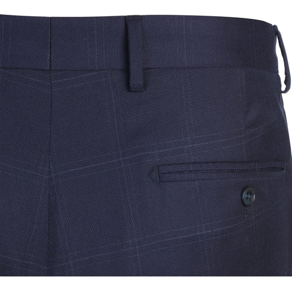 293-29 Men's New Slim Fit Checked Suits