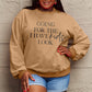 Simply Love Full Size GOING FOR THE I HAVE KIDS LOOK Long Sleeve Sweatshirt