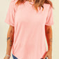 Round Neck Short Sleeve T-Shirt