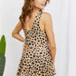 Marina West Swim Full Size Clear Waters Swim Dress in Leopard