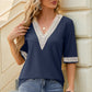 V-Neck Half Sleeve T-Shirt