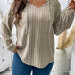 Plus Size Drawstring Dropped Shoulder Hooded T-Shirt