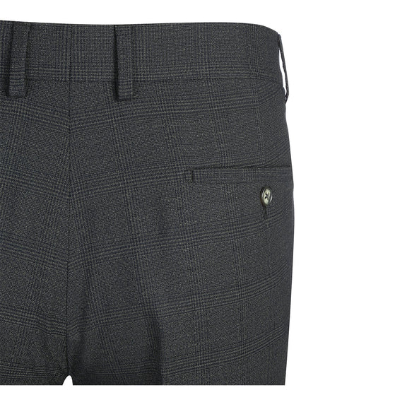 22-60-341EL Black Check Suit