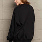 Simply Love Full Size Dropped Shoulder Sweatshirt