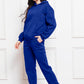 Drop Shoulder Long Sleeve Hoodie and Pants Set