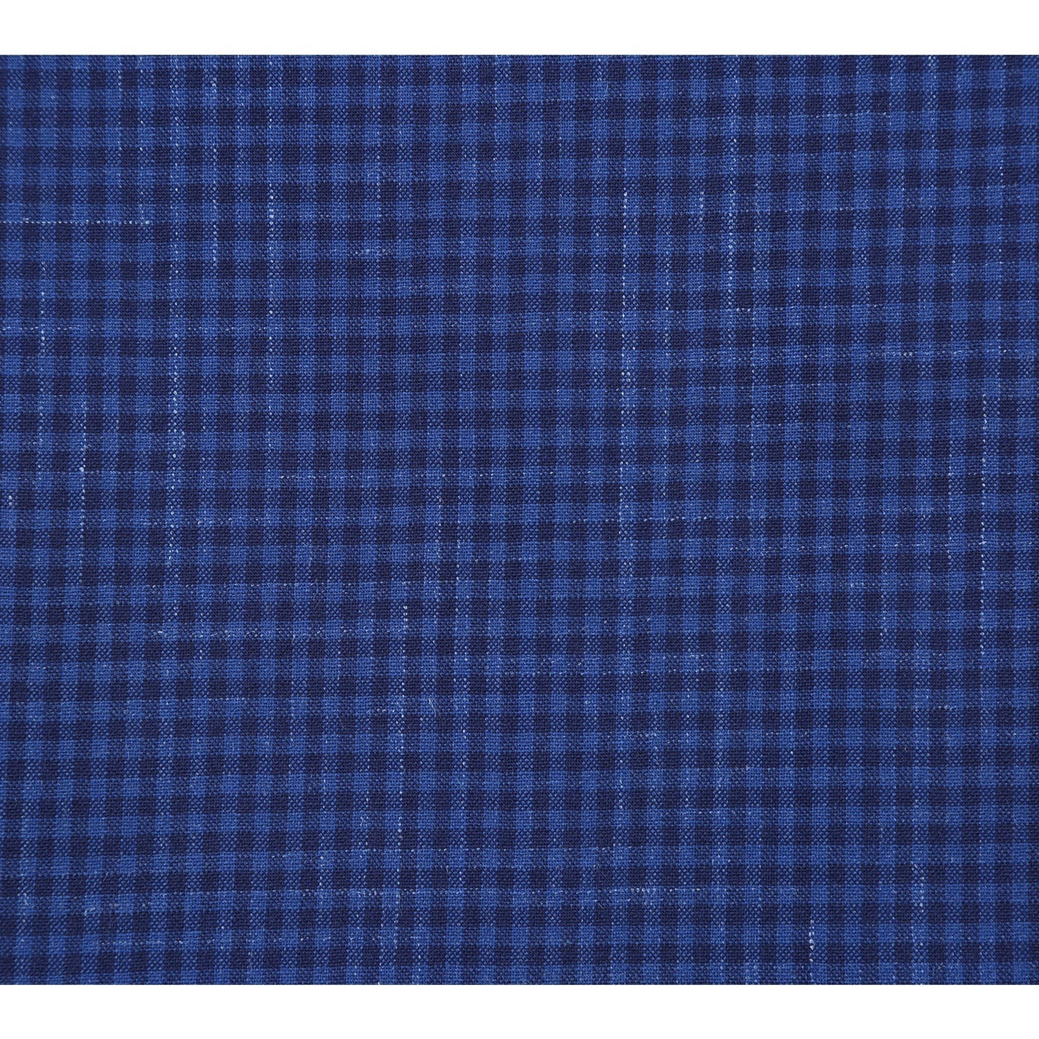 EL72-15-405 Blue Mini-Check Wool Suit