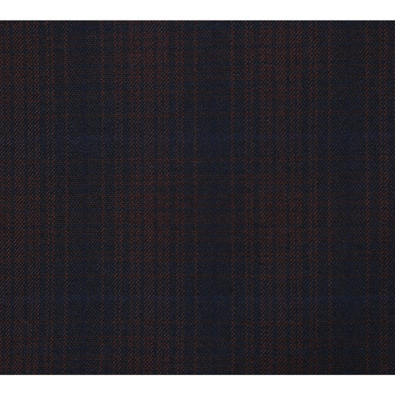 82-56-410EL Coffee with Red Check Suit