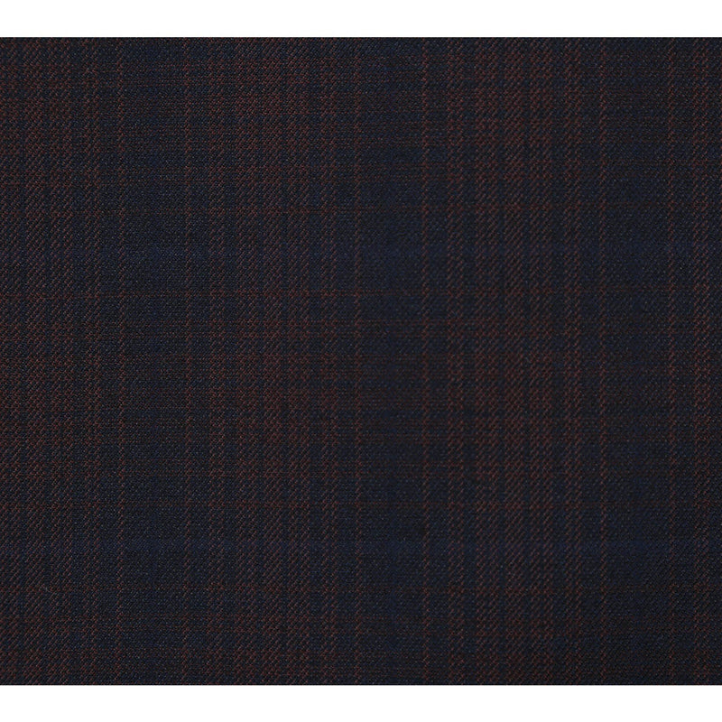 82-56-410EL Coffee with Red Check Suit