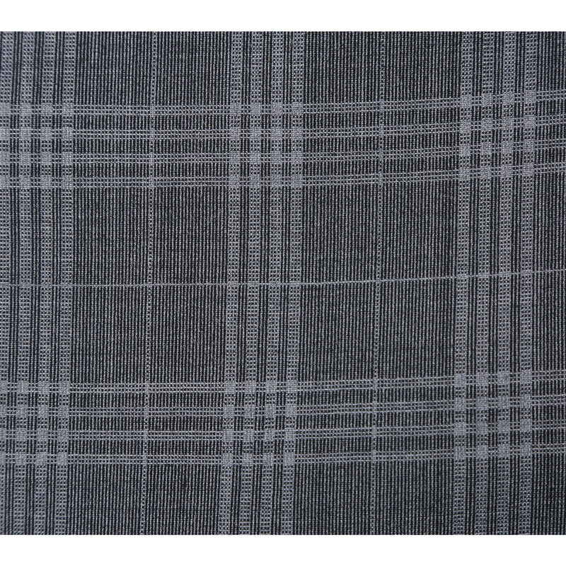 EL72-58-093 Gray Check Peak Wool Suit