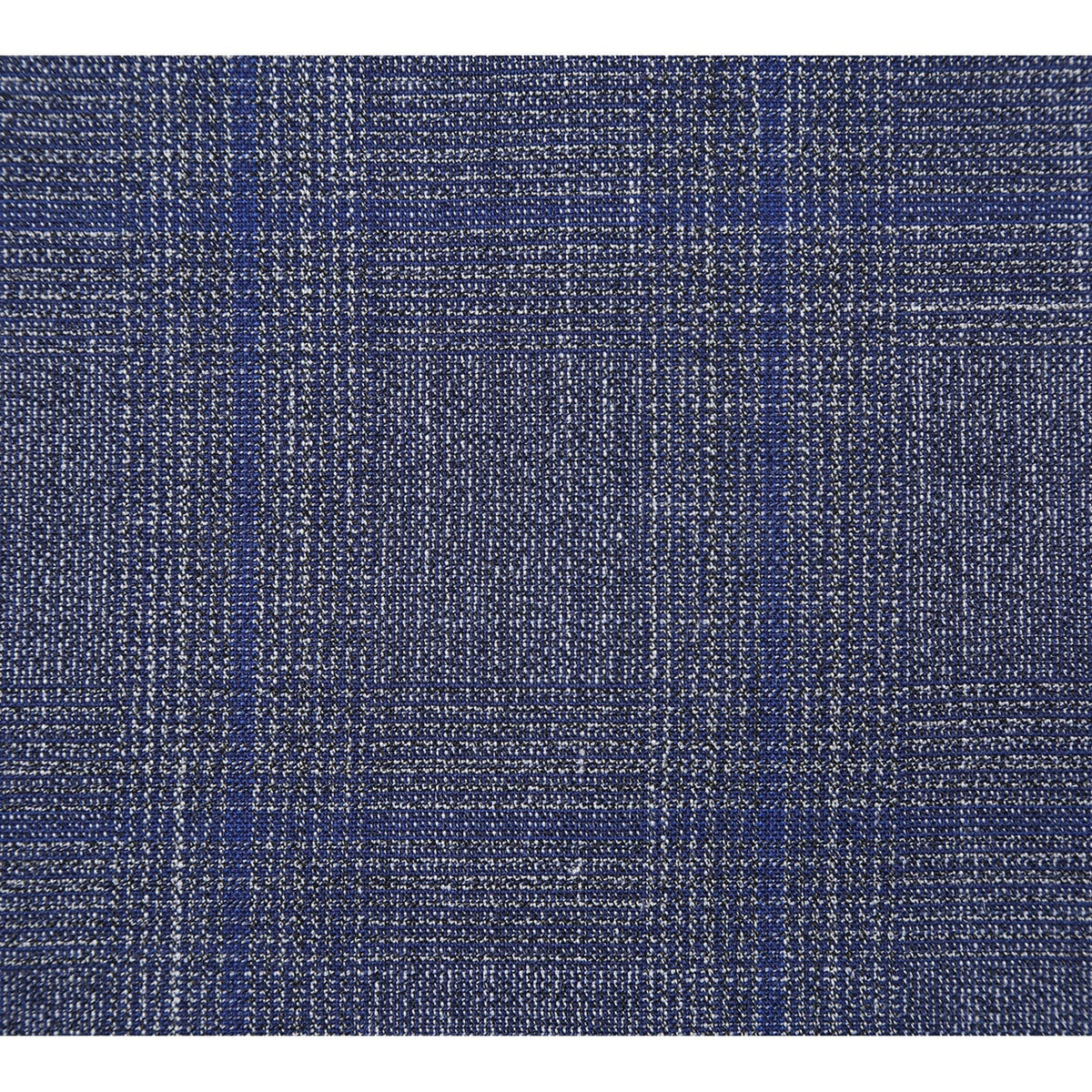 EL72-52-400 Gray with Blue Windowpane Wool Suit