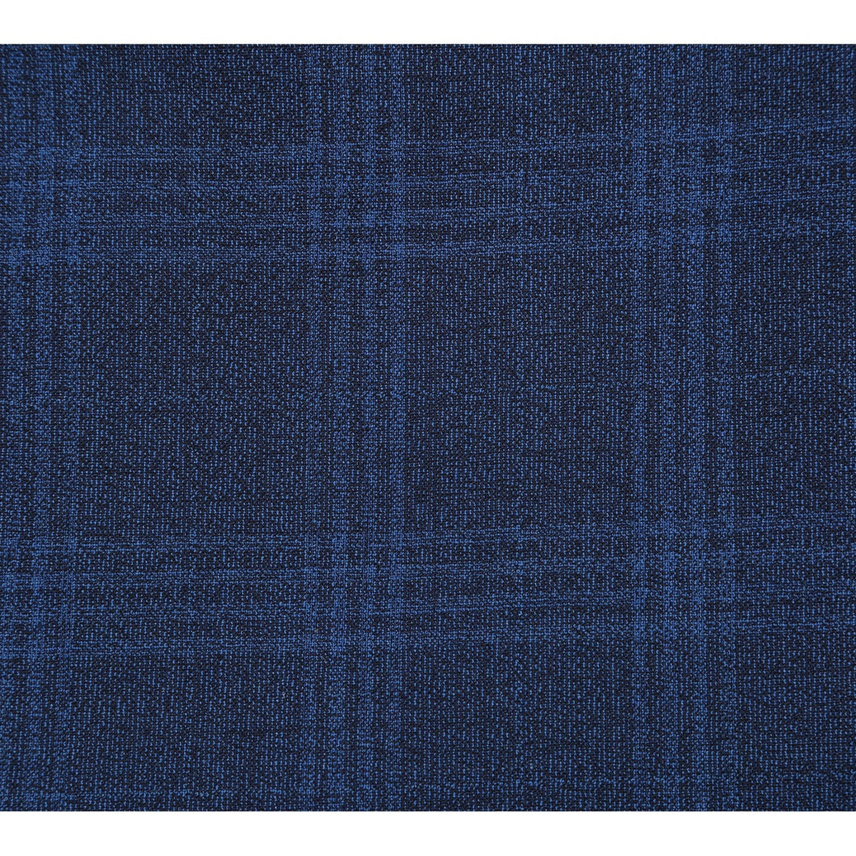 EL72-50-412 Airforce Blue Plaid Wool Suit