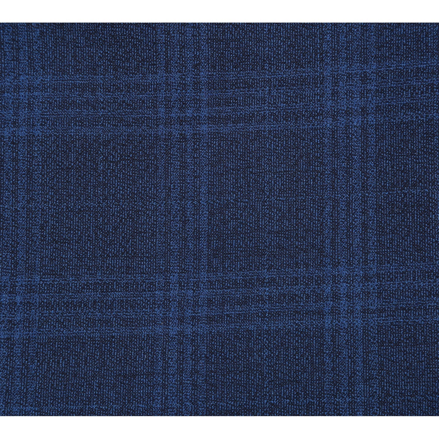 EL72-50-412 Airforce Blue Plaid Wool Suit