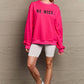 Simply Love Full Size BE NICE Graphic Sweatshirt