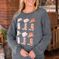 Cowboy Hat & Boot Graphic Sweatshirt