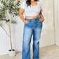 RISEN Full Size High Waist Straight Jeans