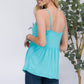 Celeste Full Size V-Neck Backless Cami