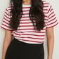 Striped Short Sleeve T-Shirt