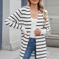 Open Front Long Sleeve Cardigan