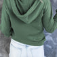 Dropped Shoulder Long Sleeve Hoodie with Pocket