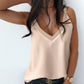 V-Neck Wide Strap Cami