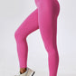 Slim Fit Wide Waistband Sports Leggings