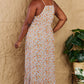 HEYSON Take Your Chances Full Size Floral Halter Neck Maxi Dress