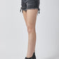 RISEN Raw Hem Denim Shorts with Pockets