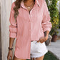 Mandy Button Up Dropped Shoulder Shirt