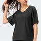 Round Neck Short Sleeve Active Tee