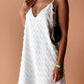 Fringe V-Neck Mini Cami Dress