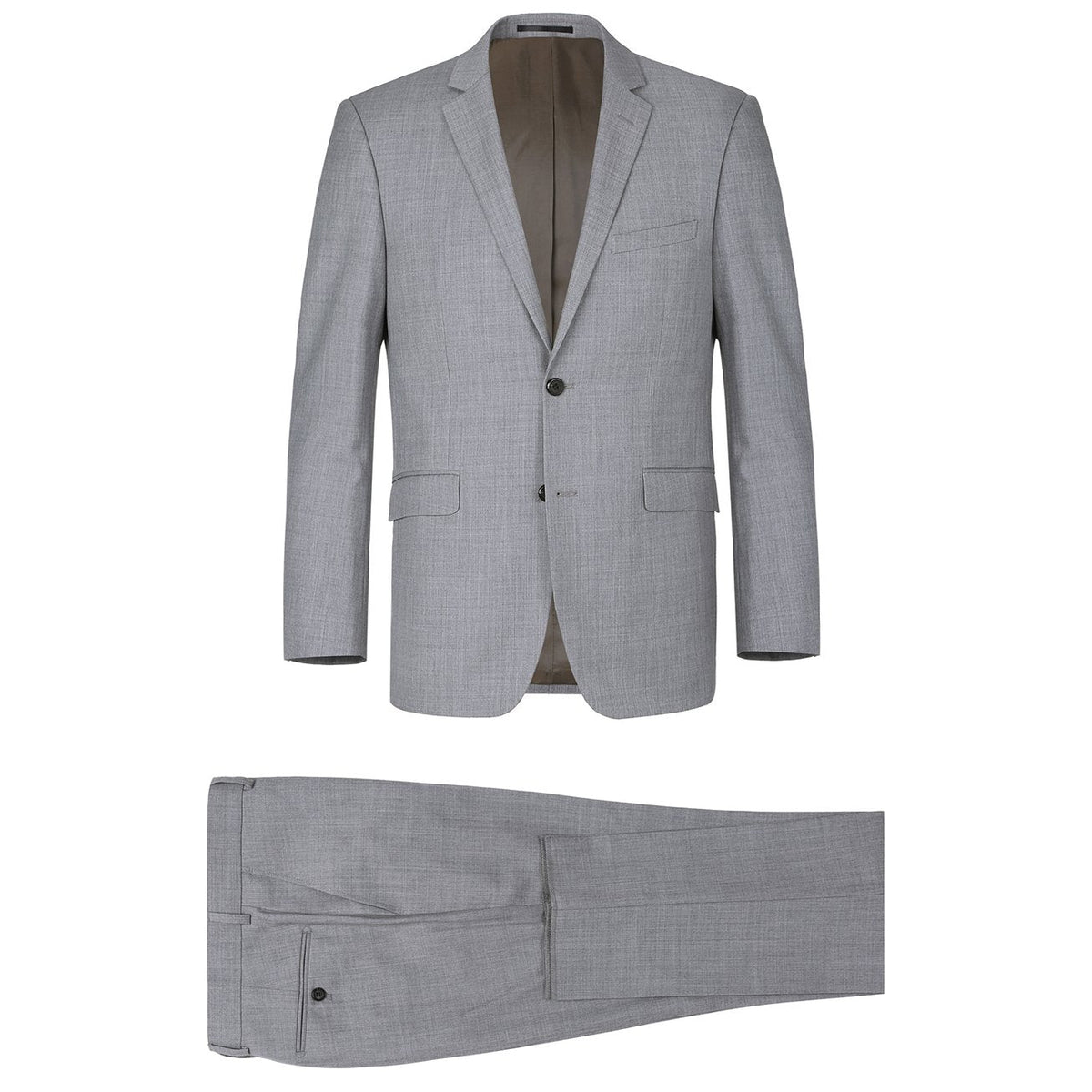 508-5 Men's 2-Piece Notch Lapel 100% Wool Suit