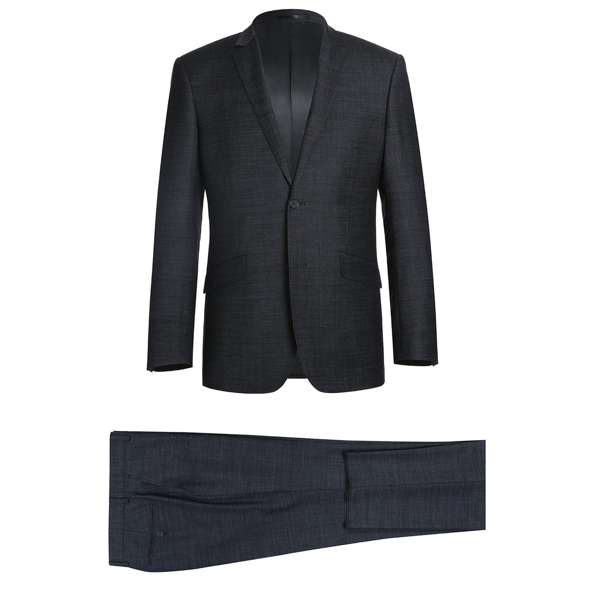 558-2 Men's Slim Fit Wool Suit