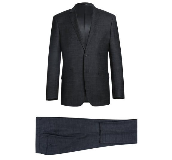 558-2 Men's Slim Fit Wool Suit