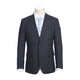 Men's Gray Navy Check Suit