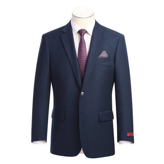 201-19 Men's Classic Fit Blazer NAVY L38 Classic Fit