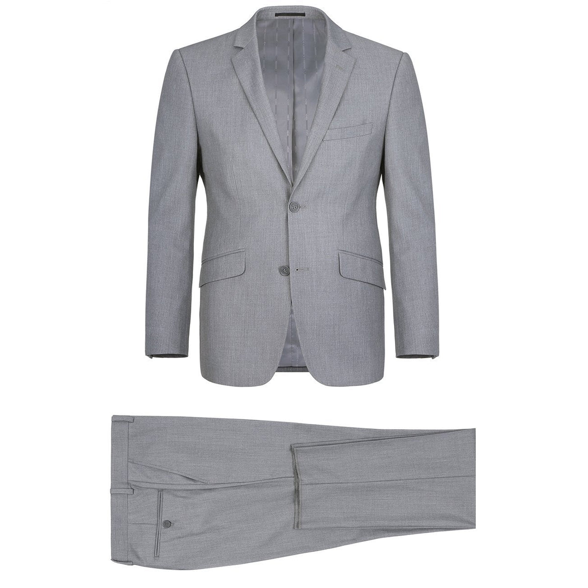 202-2 Men's 2-Piece Single Breasted Notch Lapel Suit
