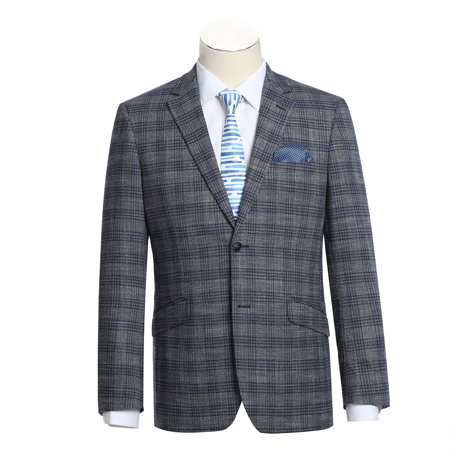 294-13 Men's Slim Fit Blazer GRAY L38 Slim Fit