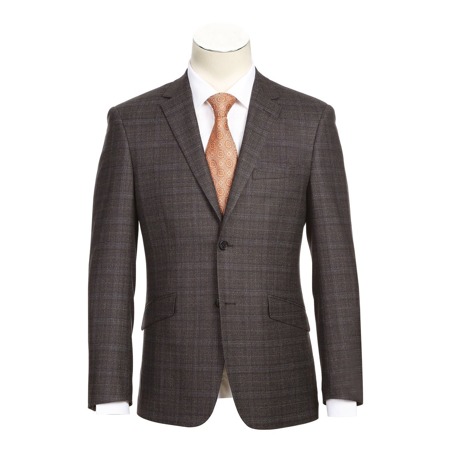 563-9 Men's Slim Fit Wool Blazer DARK BLUE L38 Slim Fit
