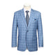 565-1 Men's Classic Fit Wool Blazer BLUE L38 Classic Fit