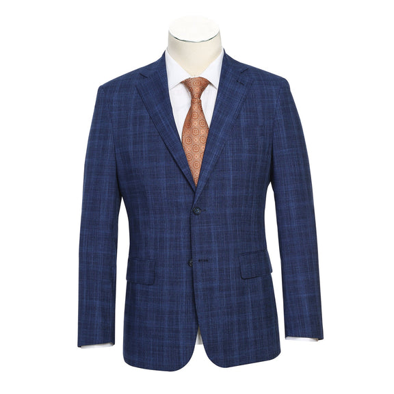 82-53-411EL Slim Fit Blue Notch Suit