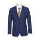 Men's Slim Fit Blue Notch Suit