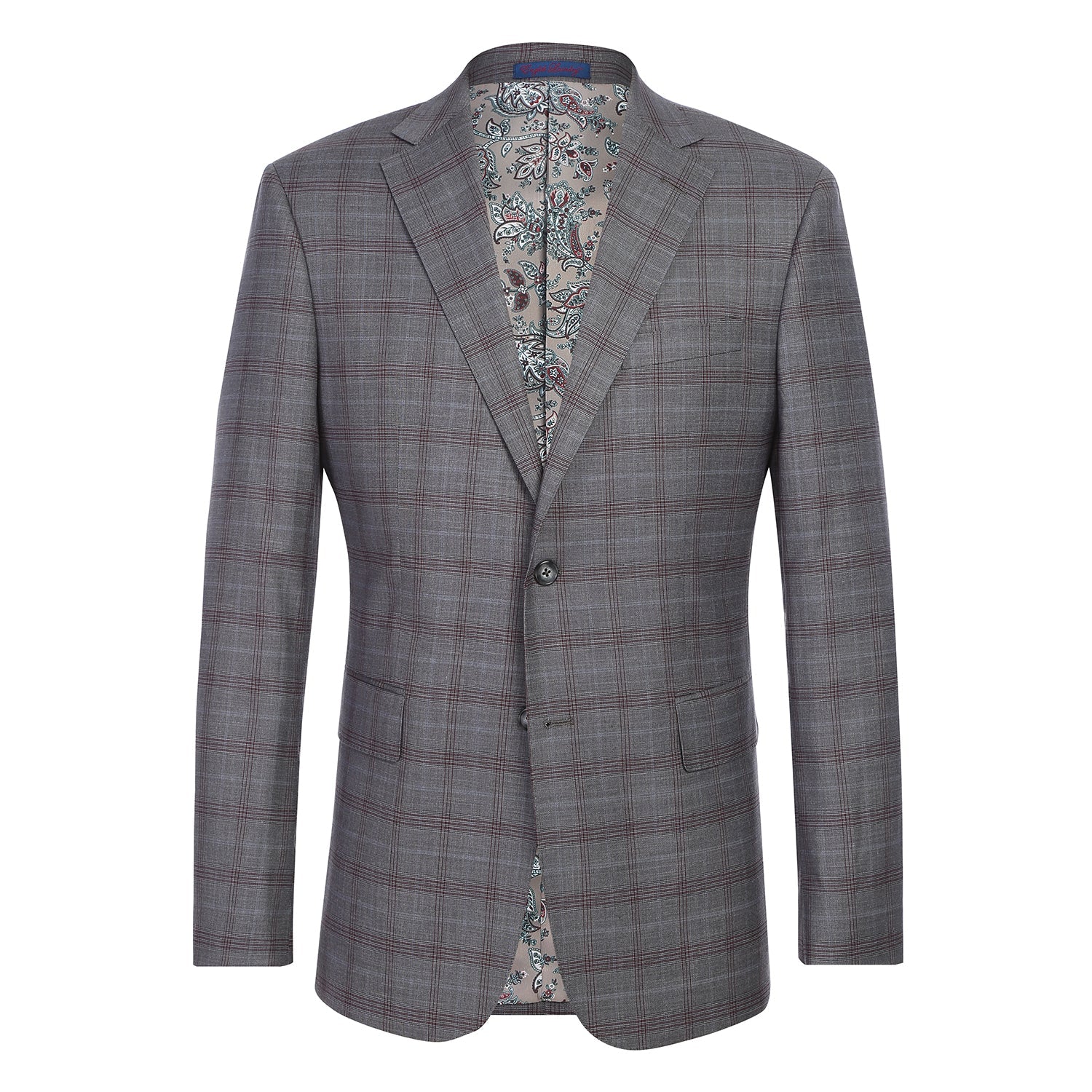 English Laundry 32-57-092EL Suit GRAY L40 33 Slim Fit