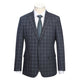 92-52-410EL Men's Iron Gray Check Suit