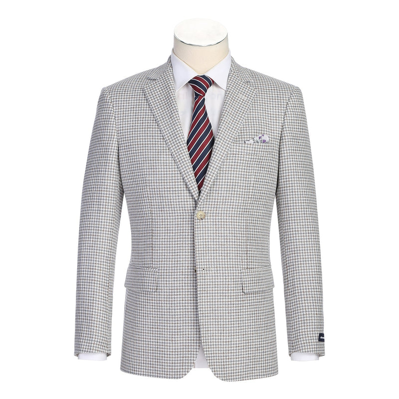 567-13 Men's New Slim Fit Blazer LIGHT BEIGE L38 New Slim Fit