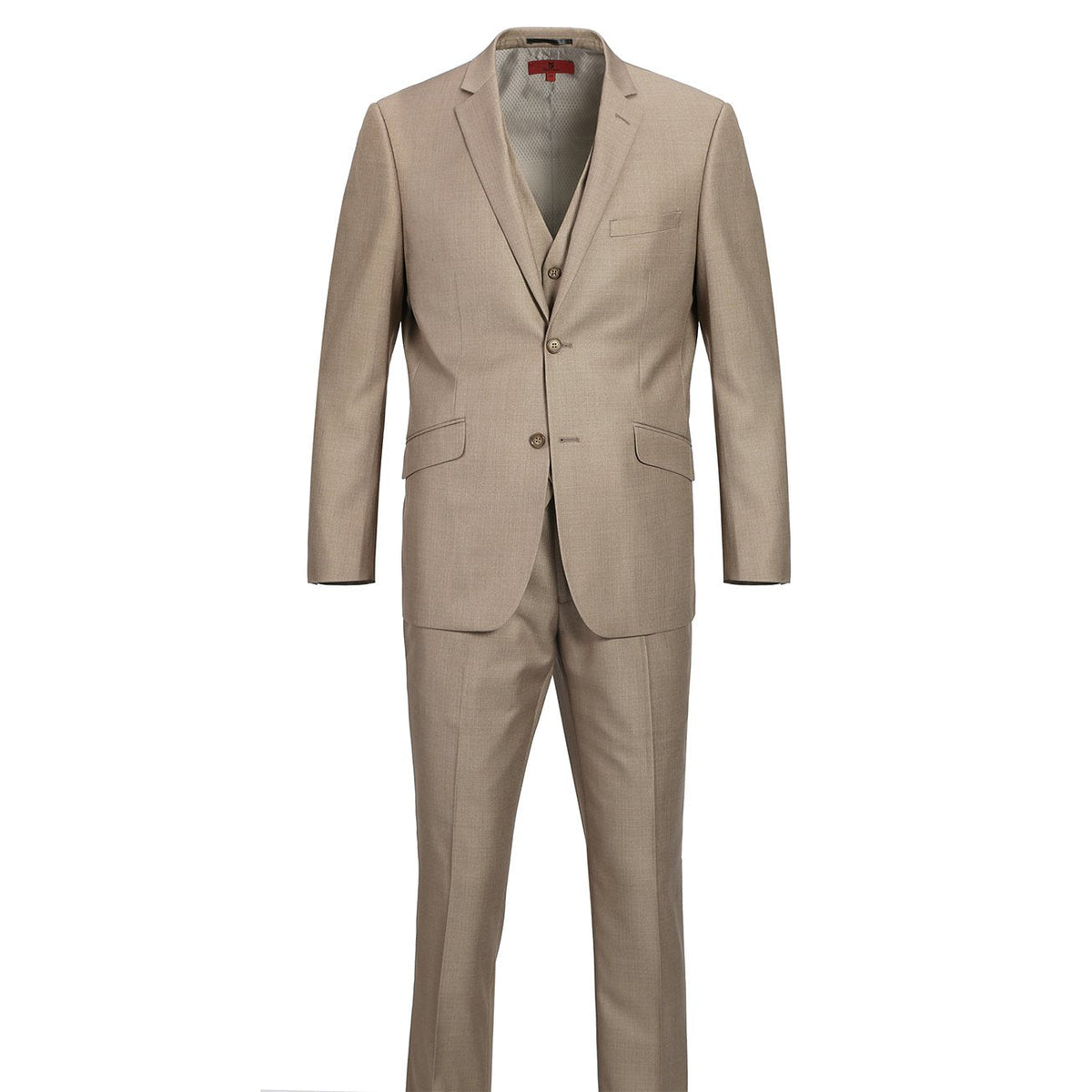 202-3 Men's 2-Piece Single Breasted Notch Lapel Suit